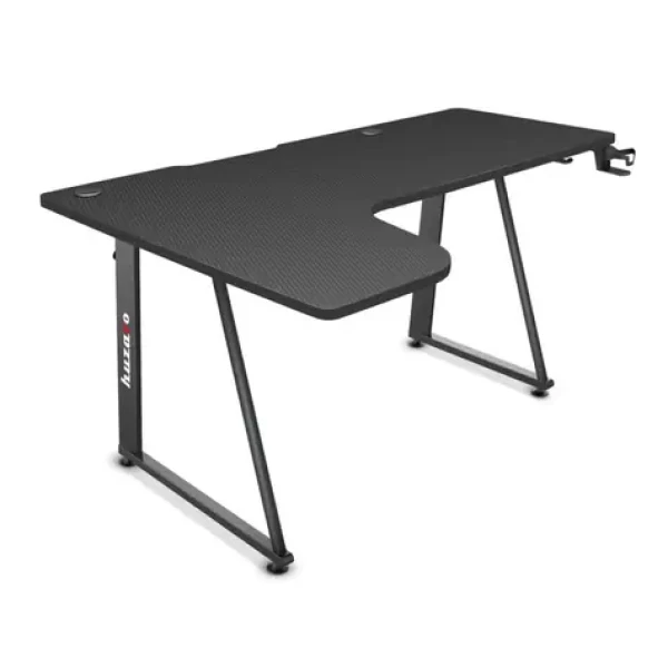 Huzaro Hero 7.7 čierna / Rohový herný stôl (HZ-HERO 7.7)