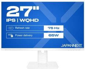 JapanNext JAPANNEXT 68,5cm JN-IPS270WQHD75F-C65W-HSP-W HDMI/DP WQHD