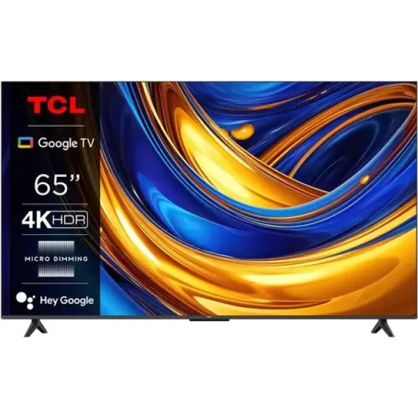 65" TCL 65P655 čierna / 4K UHD / LED / HDMI / USB / CI / DVB-T2/S2/C/ / H.265 / Wi-Fi (65P655)