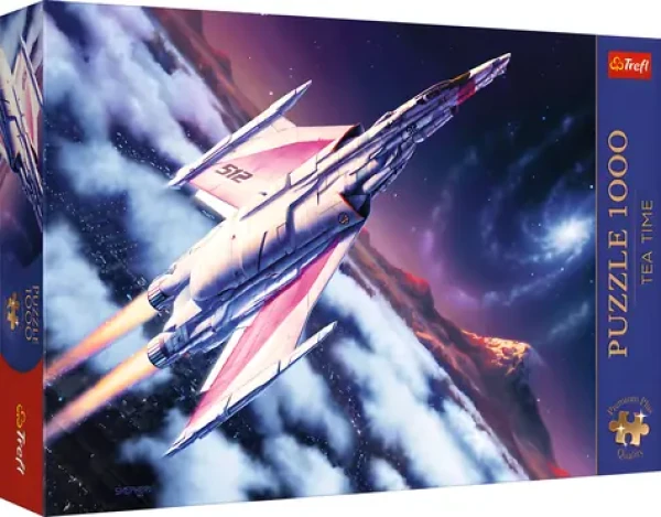 Trefl Puzzle Premium PLUS Tea Time: Let do vesmíru