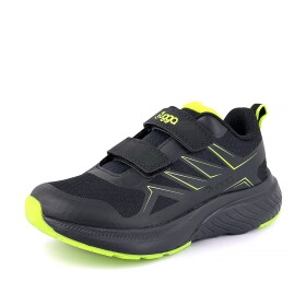 Detské outdoorové topánky na suchý zips Bugga SOLIS Black B00204-10 - 32