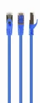 Gembird PP6A-LSZHCU CAT6a SFTP 0.25 modrá / Patch kábel / RJ45 (PP6A-LSZHCU-B-0.25M)