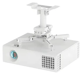 CL25-530WH1 Stropný držiak pre projektor biela / Stropný držiak / nosnosť 45 kg / náklon -20° až 20° / rotácia 360° (CL25-530WH1)
