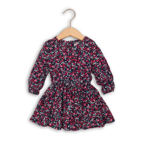 Šaty dievčenské viskózovej, Minoti, LITTLE 7, holka - 68/80 | 6-12m
