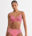Dámska podprsenka Wild Peony Florale Bra W01 - RED - ružová 3880 - TRIUMPH WILD ROSE 90D