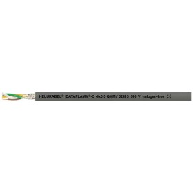 HELU 52370-100 dátový kábel 10 x 0.14 mm² sivá 100 m; 52370-100