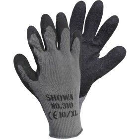 Showa Grip Black 14905-9 bavlna, polyester pracovné rukavice Veľkosť rukavíc: 9, L CAT II 1 pár; 14905-9