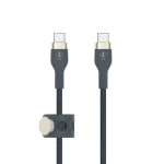 Belkin BOOST CHARGE PRE Flex modrá / Kábel USB-C na USB-C / 1 m (CAB011bt1MBL)