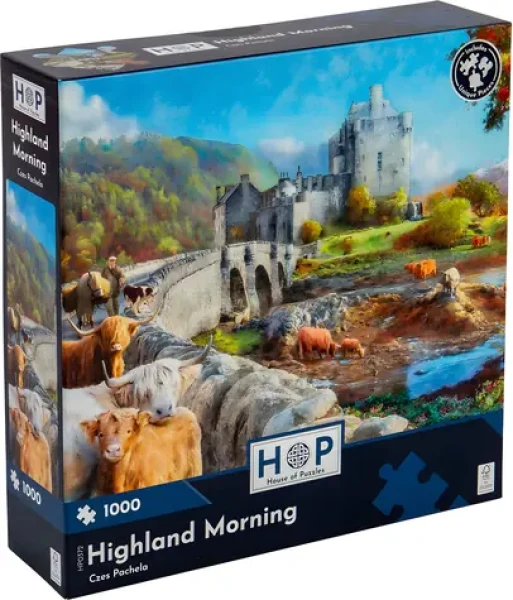 HOP Puzzle Ráno na Škótskej vysočine