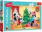 Trefl - Puzzle - Mickey a minnie: Vianoce