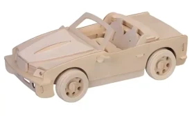 Woodcraft Drevené 3D puzzle BMW veľké