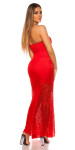 Red-Carpet-Look! Sexy Koucla evening dress laced black XL