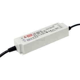 MEAN WELL LPF-40D-36 LED driver, napájací zdroj pre LED konštantné napätie, konštantný prúd 40 W 1.12 A 21.6 - 36 V/DC stmievateľný, PFC spínacie obvod,; LPF-40D-36