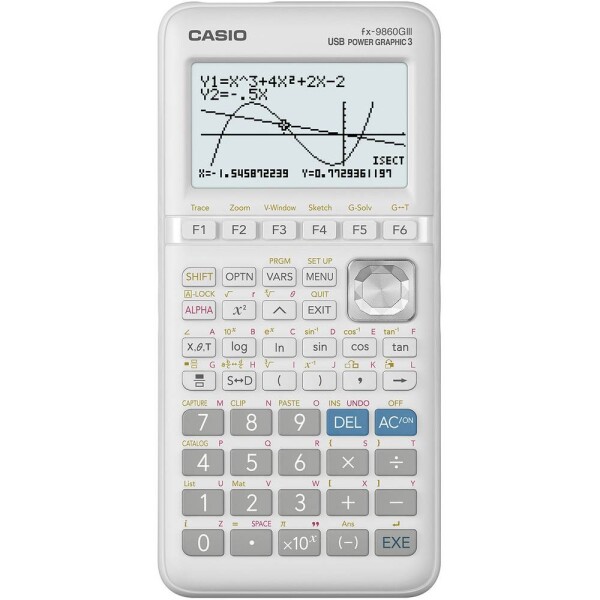 Casio FX-9860GIII grafický počítač, displej (počet míst) 21, na batérie, čierna, strieborná; FX-9860GIII