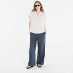 Kalhoty Calvin Klein Jeans Linen Weekend Casual Pant Biloxi Blues M