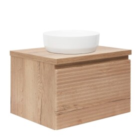 Kúpeľňová skrinka pod umývadlo Naturel Savona 78x43x44, 8 cm dub halifax mat SAVONA80DHD SAVONA80DHD
