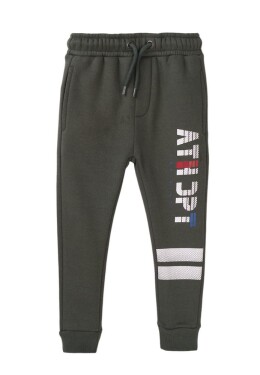 Chlapčenské tepláky, Minoti, 7BFJOG 6, khaki - 80/86 | 12-18m