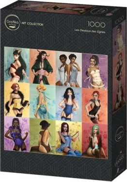 GRAFIKA Štvorcové puzzle Odhalené znamenia