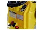 Mamido Detský elektrický traktor Power s radlicou žltý