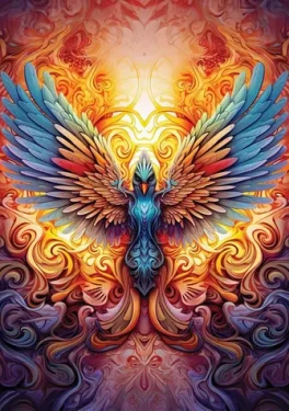ART PUZZLE 5253 Puzzle Farebný Fénix