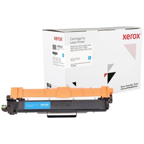 Xerox Everyday toner náhradný Brother TN-243C zelenomodrá 1000 Seiten kompatibilná náplň do tlačiarne; 006R04581