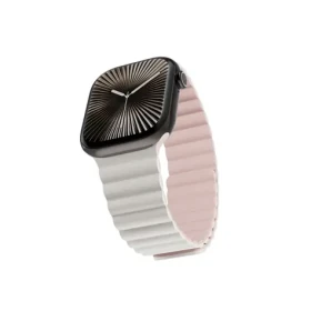 Epico Watch Strap Magnetic pre Watch SE (44mm)/Series 1-9 (42/44/45mm) 10-11 (46mm)/Ultra (49mm) ružovo-šedá (63418102300001)