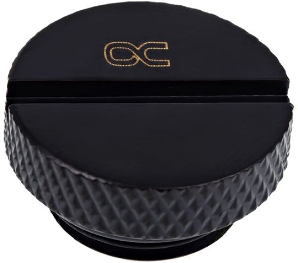 Alphacool Korek 1/4", Čierny (17252)