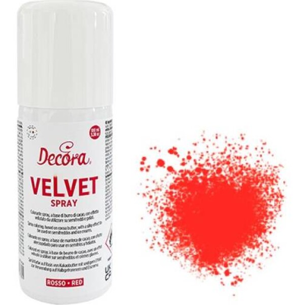 Červený velvet sprej 100 ml - Decora - Decora