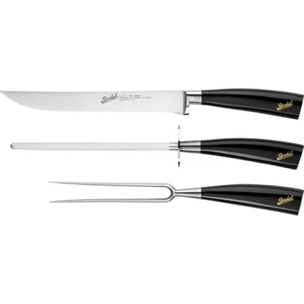 Berkel Elegance Sada nožov na pečenie čierna / 3 ks (KEP3RS00SRBGB)