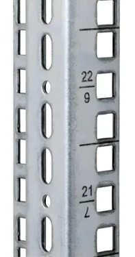 Triton vertikálna lišta 4U / štvorcový otvor 9,5x9,5mm (RAX-VL-X04-X1)