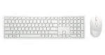 DELL KM5221W GER biela / Set bezdrôtovej klávesnice a myši / GER layout / USB prijímač 2.4GHz / 1600 DPI (KM5221W-WH-GER)