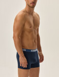 Pánske boxerky 3PACK Jarl 41930-MLC Jeans Blue Pattern - Henderson L modrá mix