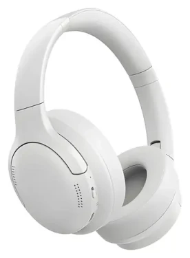 Baseus Bass BH1 Lite Starlight Off-White / Bezdrôtové slúchadlá / Bluetooth 6.0 / AI ENC / 80 h výdrže (6953156299290)