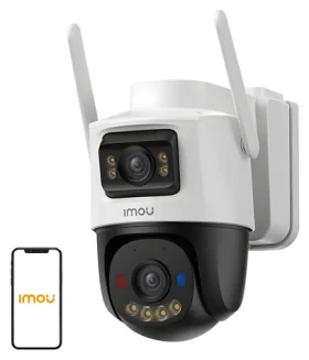 IMOU AOV Dual 10MP IPC-SA70F-10M0T2- EU / Vonkajšia IP kamera / 5 +5 Mpx / 4G LTE / Wi-Fi / solárny panel / microSD (IPC-SA70F-10M0T2-EU)