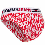 Tommy Hilfiger Jeans Tangá UW0UW0355609U Červená/biela