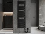 MEXEN/S - Helios radiátor + vykurovacia tyč 1800 x 500 mm, 900 W, čierna W103-1800-500-2900-70