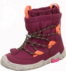 Dievčenské zimné topánky barefit TRACE Red/Orange Gore-TEX, Superfit,1-006038-5000 - 31