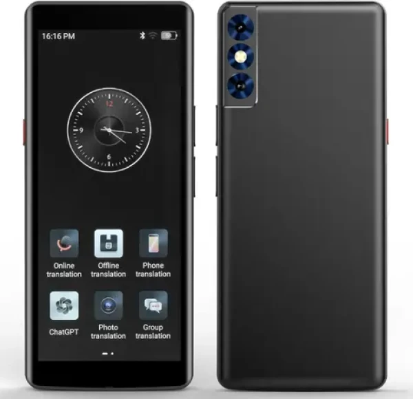 Ectaco Anobic AI A50 hlasový prekladač / WiFi / Hotspot / SIM / AI + ChatGPT/ 2000mAh (ECTANB50G)