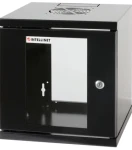 Intellinet Nástenný rozvádzač 10" čierny, zmontovaný / Rozvádzač / 6U / 300x300 mm / nosnosť 60 kg (711692)