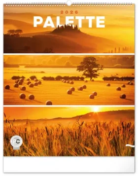 NOTIQUE Nástenný kalendár Paleta 2026, 48 x 56 cm (PGN-35519-L)