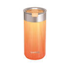 Quokka Boost Coffee Tumbler 400ml Apricot Orange / Termohrnček so sitkom / nerezová oceľ (8412497400812)