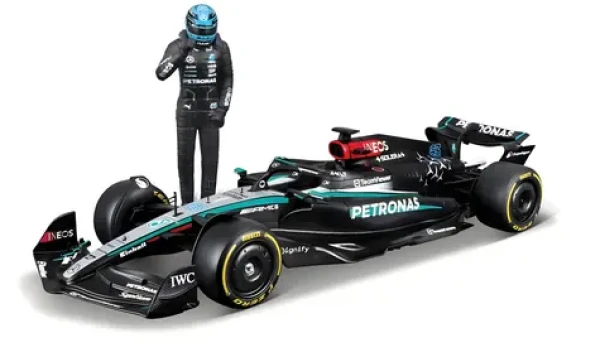 Bburago Model Mercedes- AMG Petronas W15 (2024) #63 George Russell