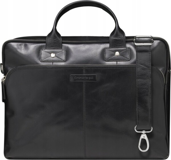 Dbramante Kronborg - 16" (2nd Gen) - Full grain leather bag for notebook until 16" - Black