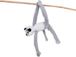 Mamido Plyšový lemur s prísavkami 45 cm