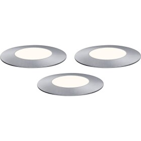 Paulmann 93949 Osvetľovací systém Plug & Shine LED nadstavbová svietidlá (doplňujúce sada) sada 3 ks LED 7.5 W teplá biela strieborná; 93949