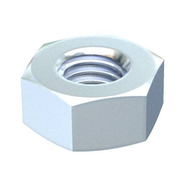 OBO Bettermann DIN934 M10 F 3400360 šesťhranné matice 10 mm ocel pozinkované 100 ks; 3400360