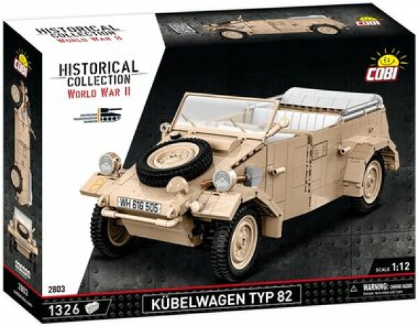 Cobi 2803 Nemecký veliteľský automobil Kübelwagen PKW TYP 82