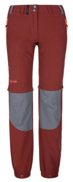 Dámske outdoorové nohavice Hosio-w dark red - Kilpi 46