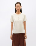 Thinking MU Soleil White Ida T-Shirt WHITE XS