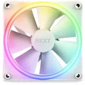 NZXT F120 RGB DUO biela / 120mm / Fluid Dynamic Bearing / 29 dB @ 1800 RPM / 48.58 CFM / 4-Pin PWM (RF-D12SF-W1)